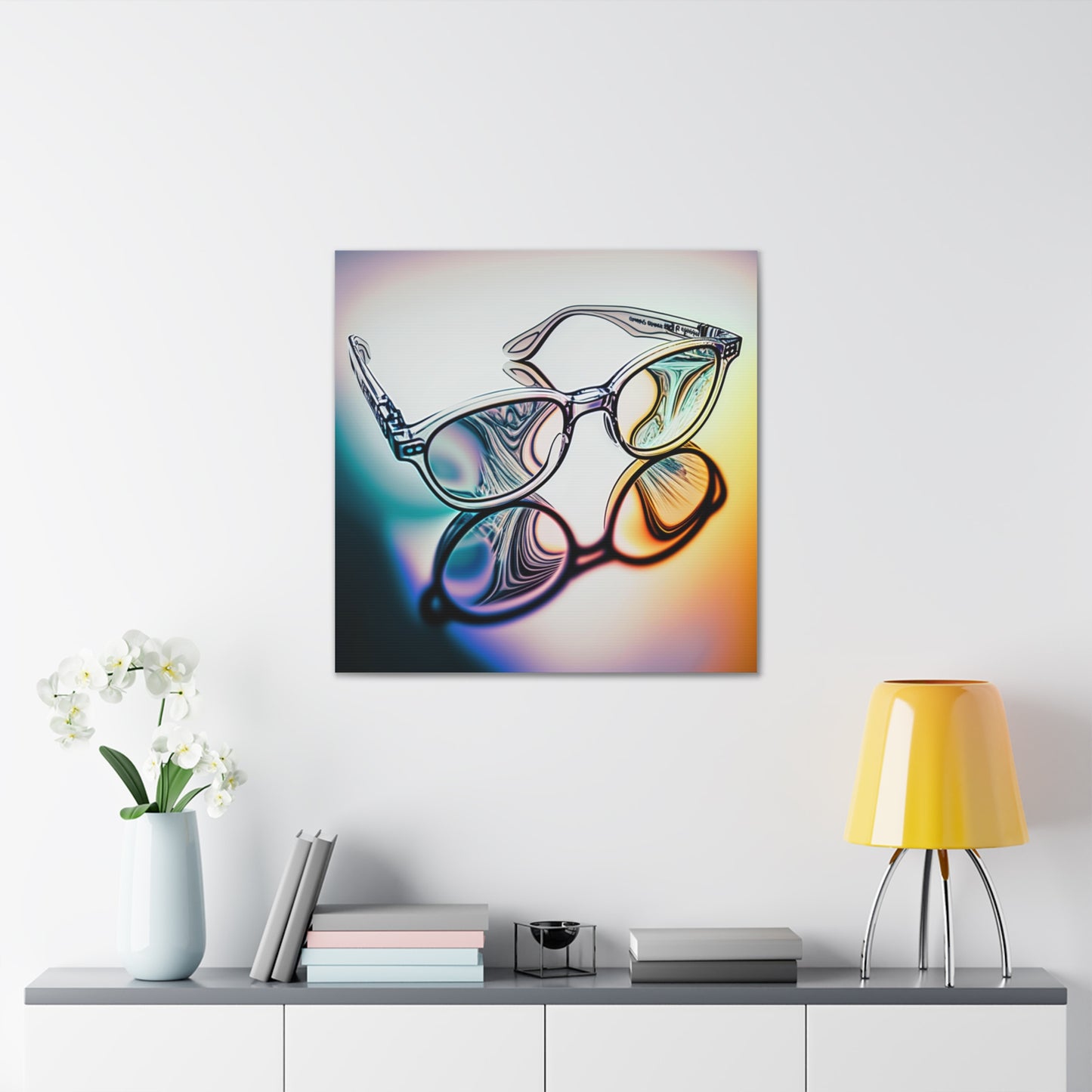 Optical Decor, Abstract Optical Art, Optician, Optician Gift, Optician Decor, Optometrist Decor, Optical Canvas, Optical Wall Art
