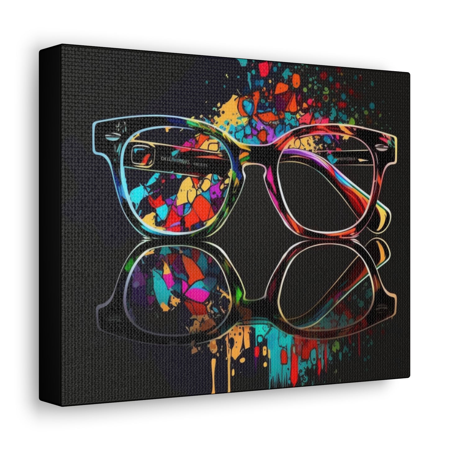Optical Decor, Abstract Optical Art, Optician, Optician Gift, Optician Decor, Optometrist Decor, Optical Canvas, Optical Wall Art, Eyeglass