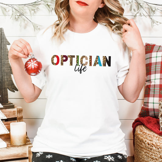Optician Life Shirt, Optometry Shirt, Optometry Gifts, Optician Gifts, Opto Symbols, Gift for Ophthalmologist, Optician Decor, Optician