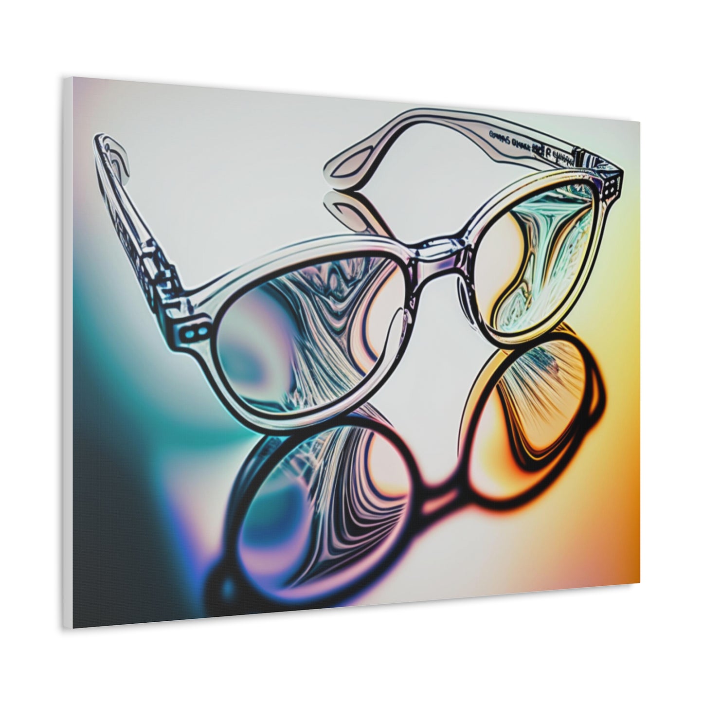Optical Decor, Abstract Optical Art, Optician, Optician Gift, Optician Decor, Optometrist Decor, Optical Canvas, Optical Wall Art
