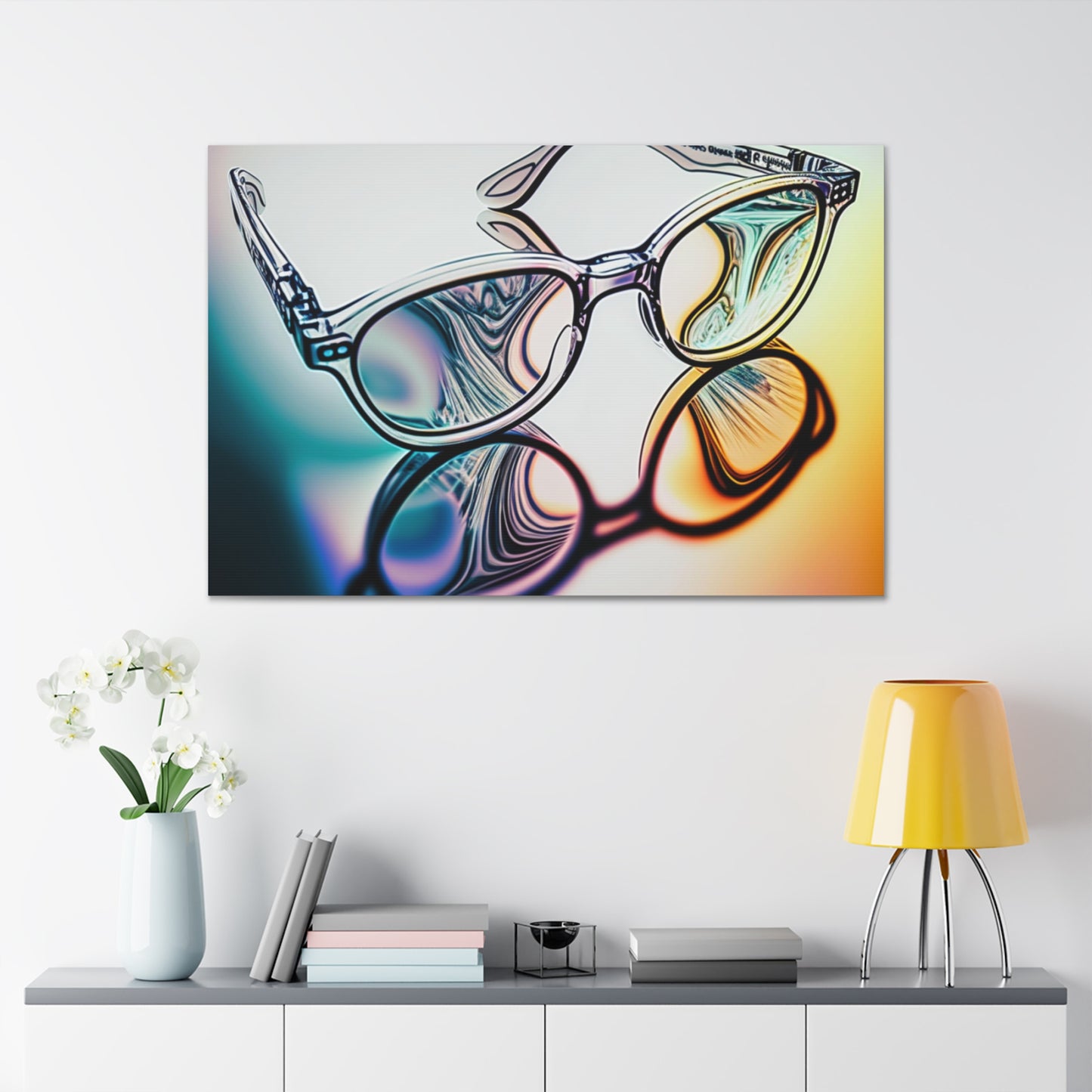 Optical Decor, Abstract Optical Art, Optician, Optician Gift, Optician Decor, Optometrist Decor, Optical Canvas, Optical Wall Art