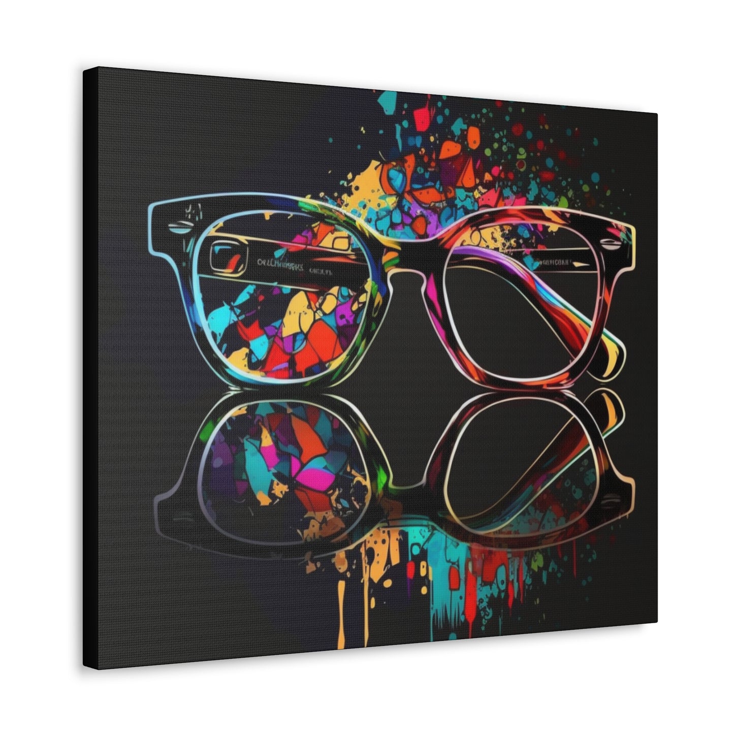 Optical Decor, Abstract Optical Art, Optician, Optician Gift, Optician Decor, Optometrist Decor, Optical Canvas, Optical Wall Art, Eyeglass