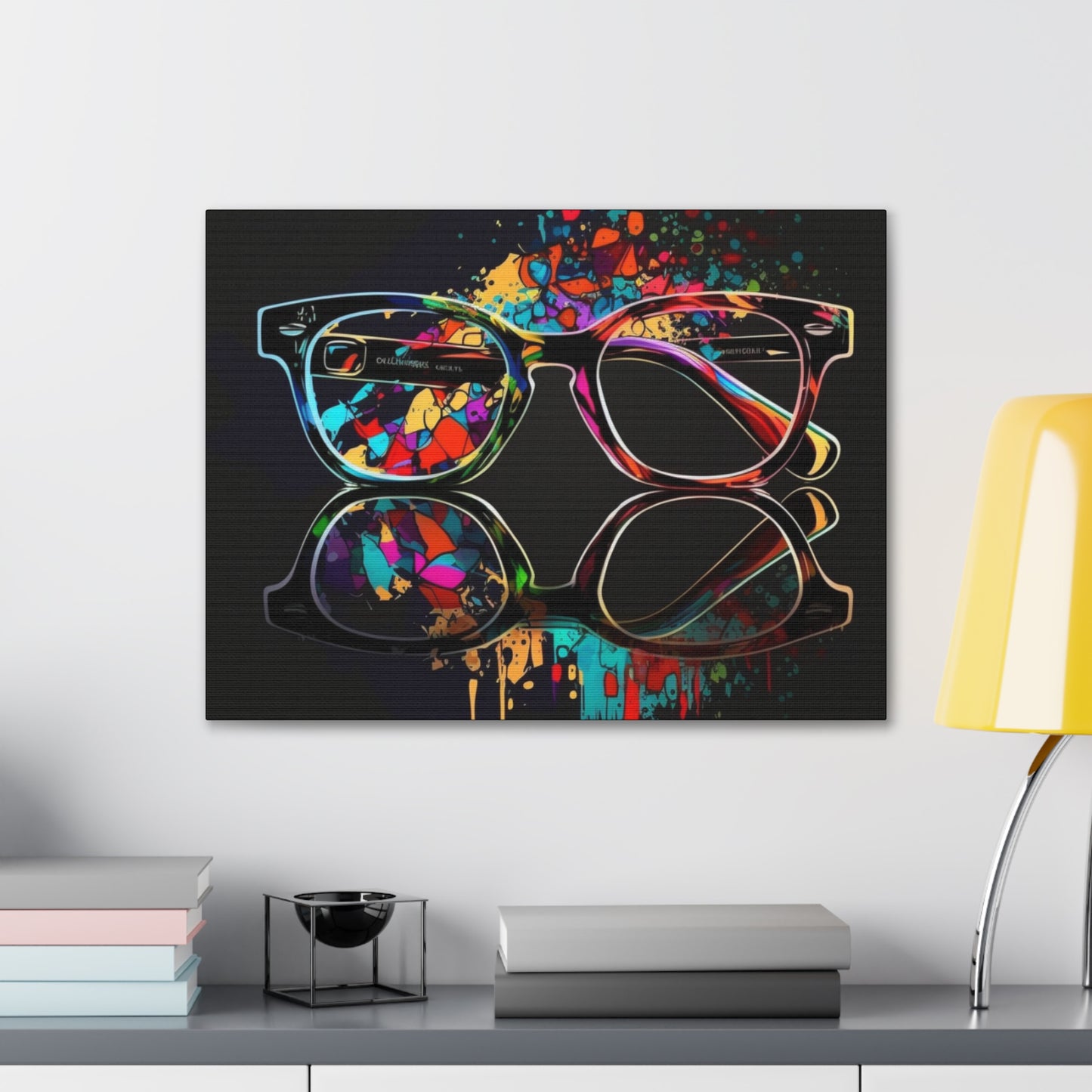 Optical Decor, Abstract Optical Art, Optician, Optician Gift, Optician Decor, Optometrist Decor, Optical Canvas, Optical Wall Art, Eyeglass