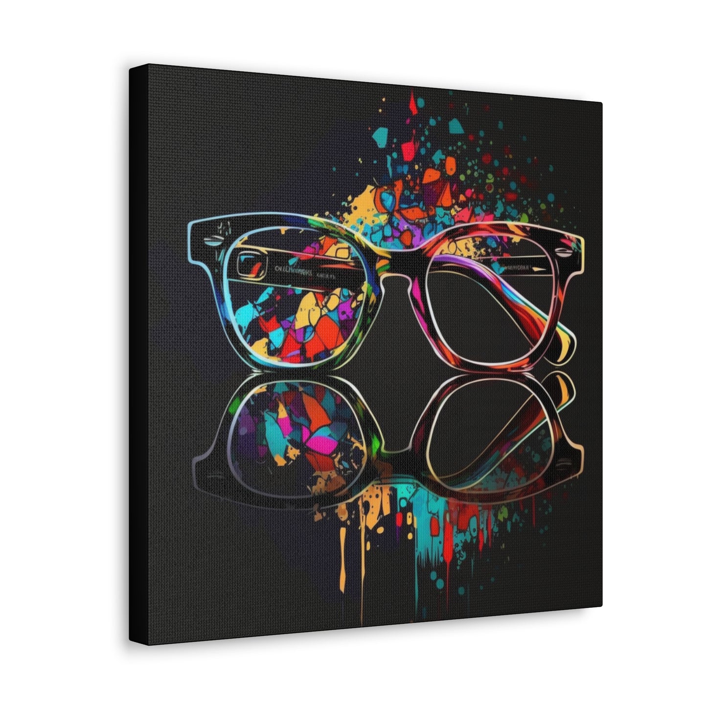 Optical Decor, Abstract Optical Art, Optician, Optician Gift, Optician Decor, Optometrist Decor, Optical Canvas, Optical Wall Art, Eyeglass