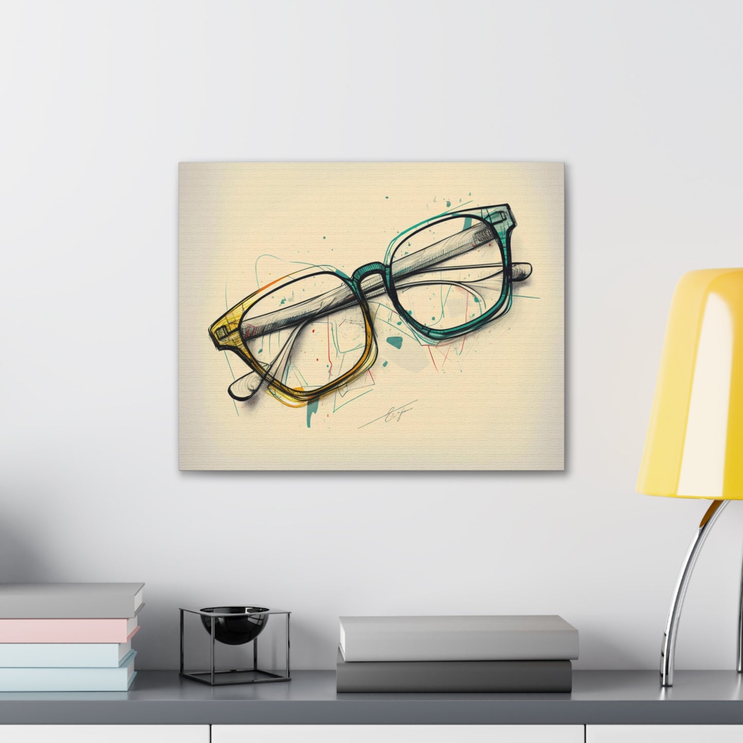 Optical Decor, Abstract Optical Art, Optician, Optician Gift, Optician Decor, Optometrist Decor, Optical Canvas, Optical Wall Art