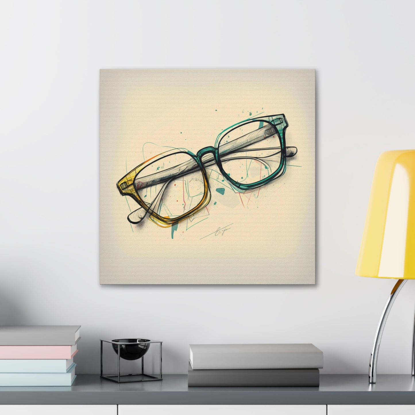 Optical Decor, Abstract Optical Art, Optician, Optician Gift, Optician Decor, Optometrist Decor, Optical Canvas, Optical Wall Art