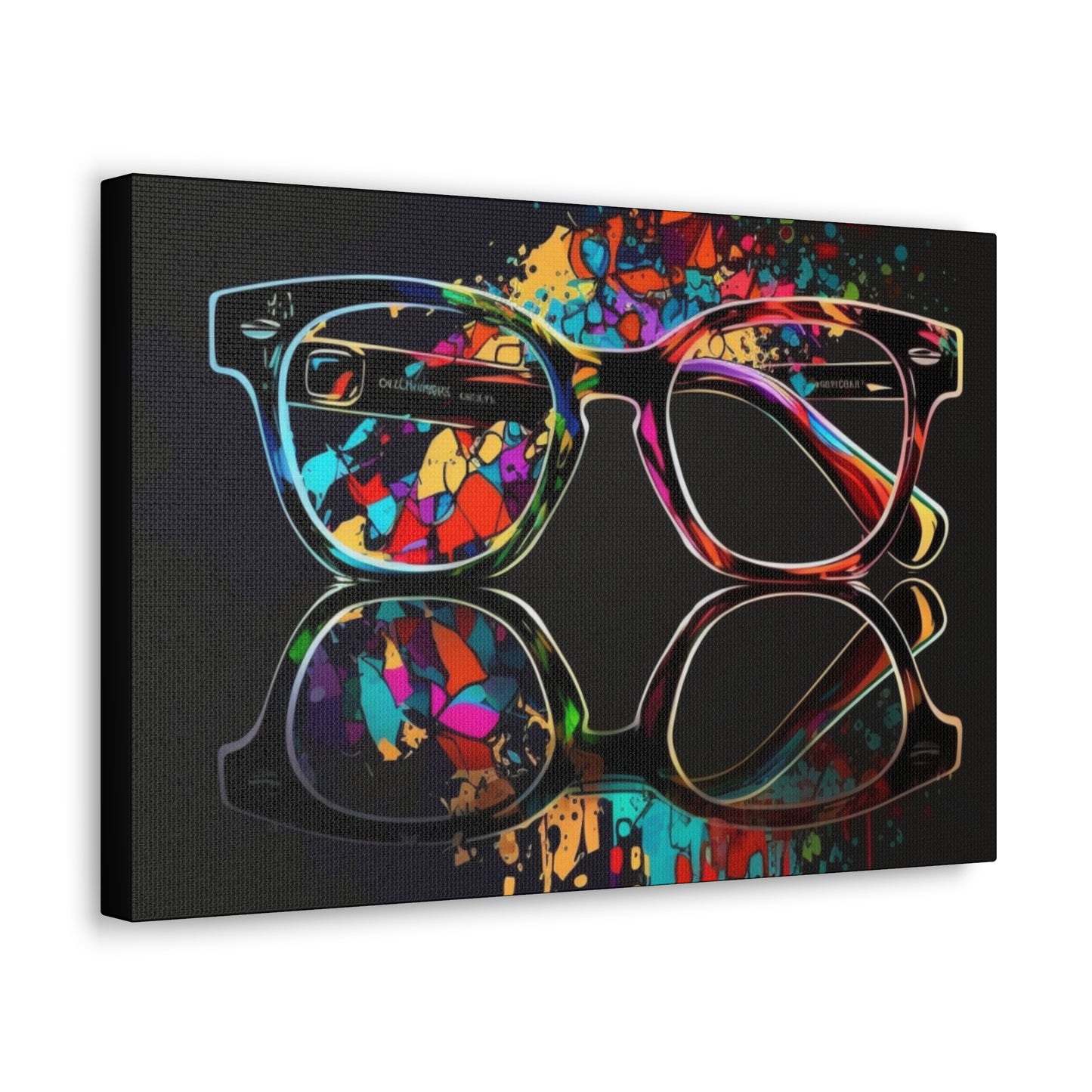 Optical Decor, Abstract Optical Art, Optician, Optician Gift, Optician Decor, Optometrist Decor, Optical Canvas, Optical Wall Art, Eyeglass