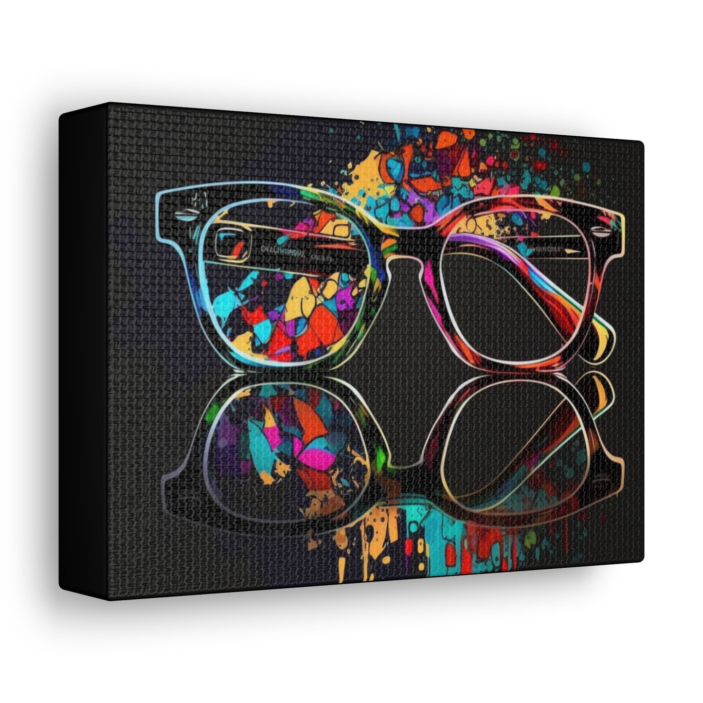 Optical Decor, Abstract Optical Art, Optician, Optician Gift, Optician Decor, Optometrist Decor, Optical Canvas, Optical Wall Art, Eyeglass