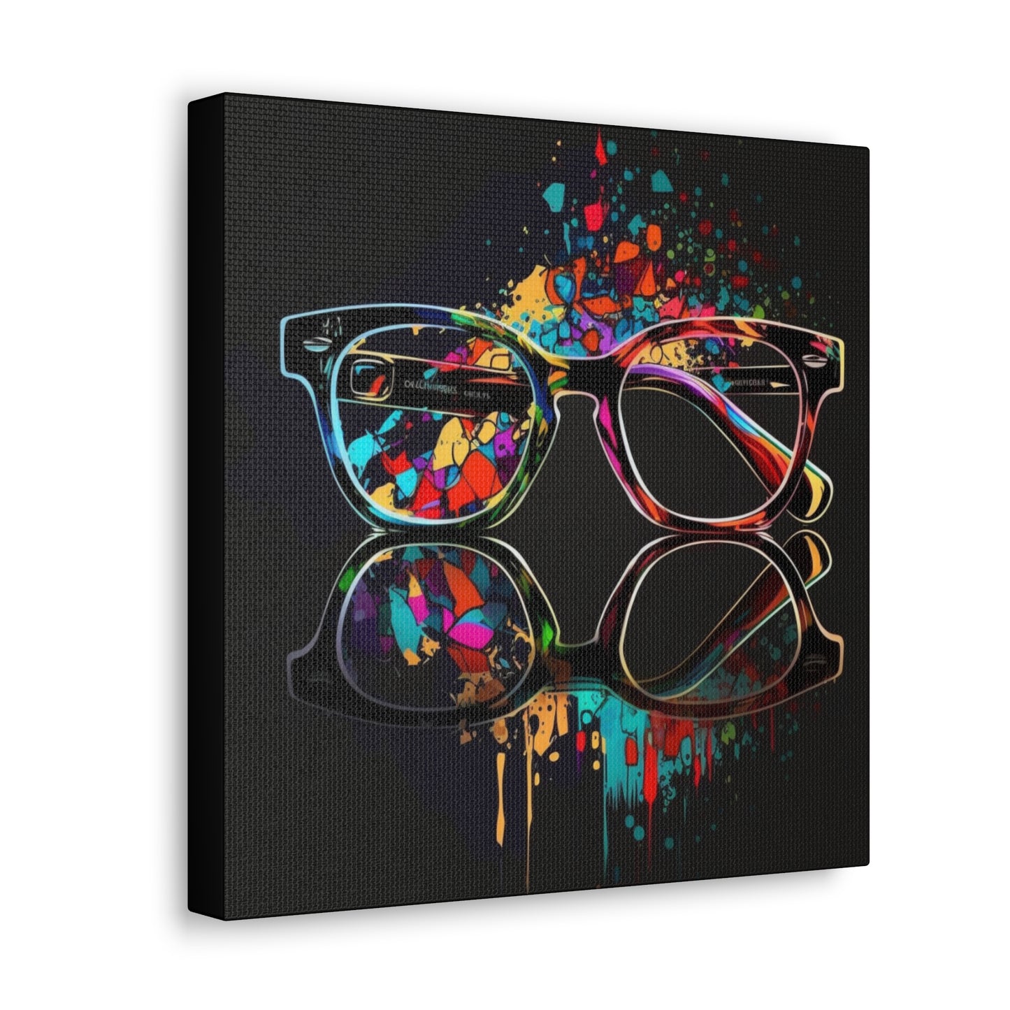Optical Decor, Abstract Optical Art, Optician, Optician Gift, Optician Decor, Optometrist Decor, Optical Canvas, Optical Wall Art, Eyeglass