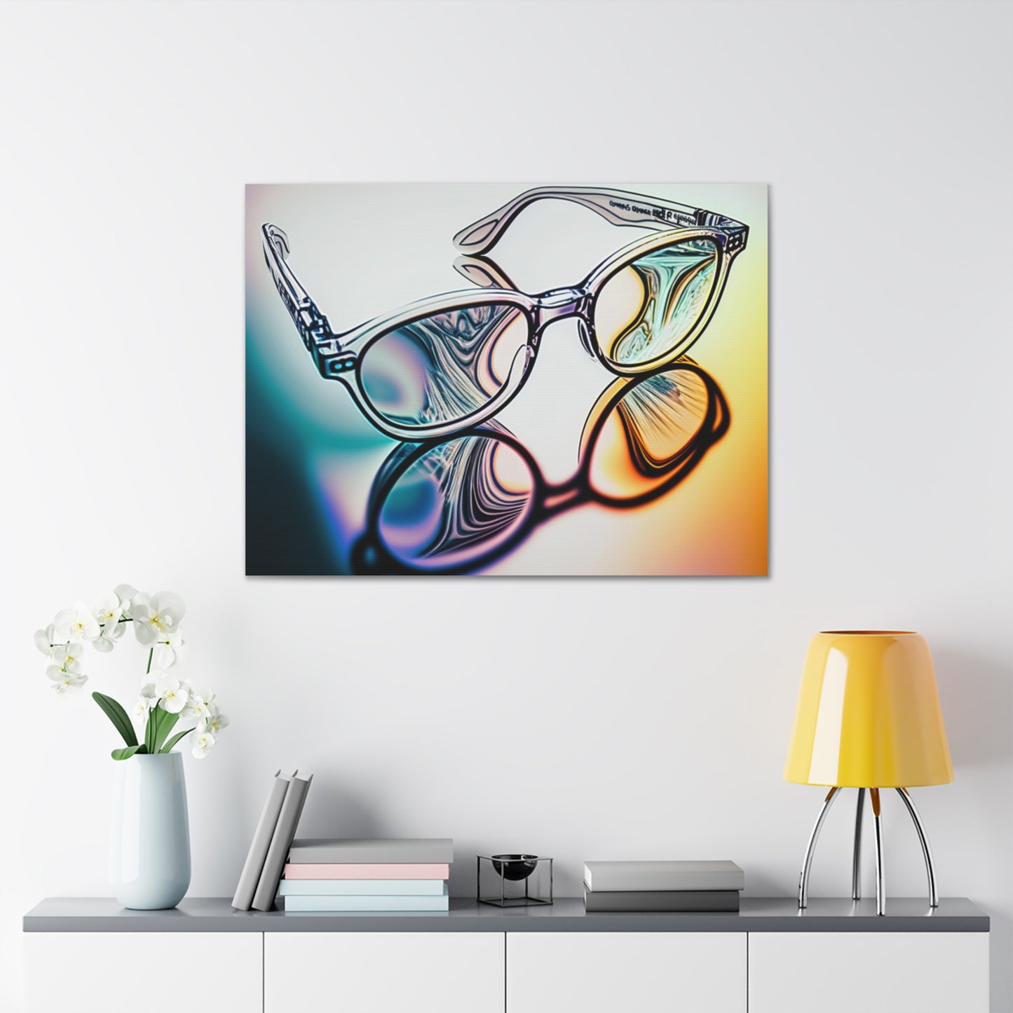 Optical Decor, Abstract Optical Art, Optician, Optician Gift, Optician Decor, Optometrist Decor, Optical Canvas, Optical Wall Art