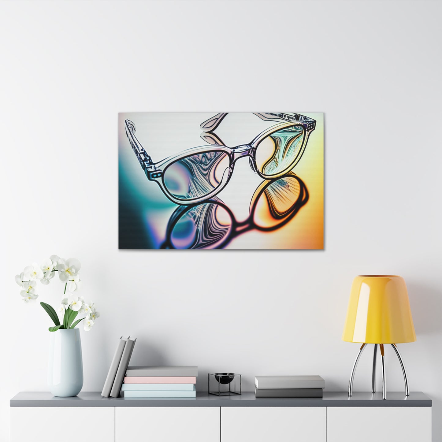 Optical Decor, Abstract Optical Art, Optician, Optician Gift, Optician Decor, Optometrist Decor, Optical Canvas, Optical Wall Art